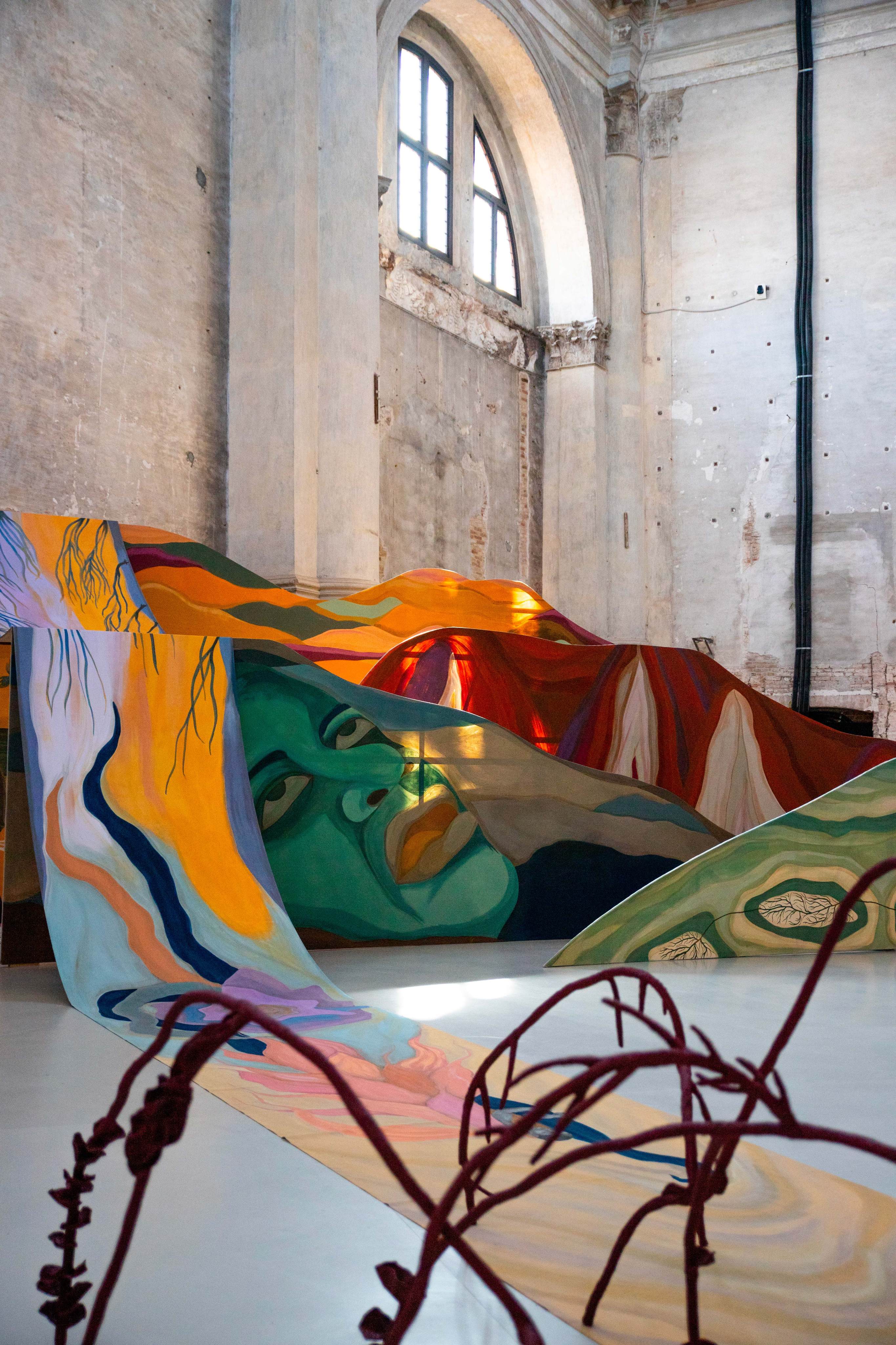 Tessa Mars, "A call to the ocean" (2025). Foto di: Lucrezia Ceselin.